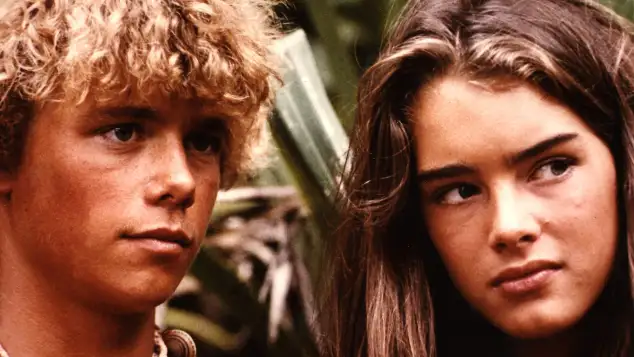 Christopher Atkins and Brooke Shields
