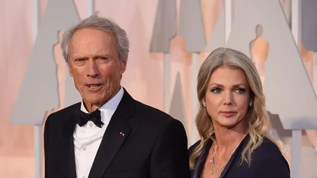 Clint Eastwood and Christina Sandera