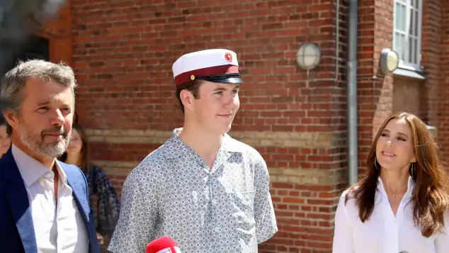 King Frederik, Crown Prince Christian and Queen Mary