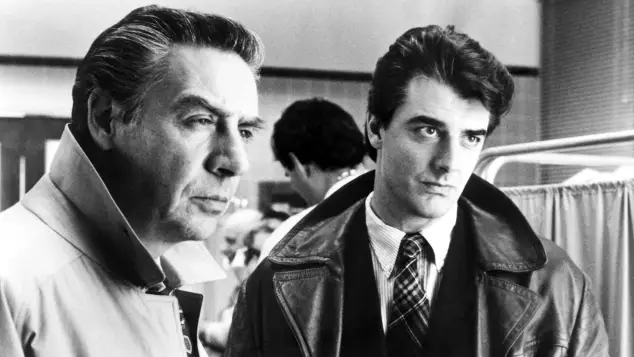 Jerry Orbach and Chris Noth in 'Law & Order'
