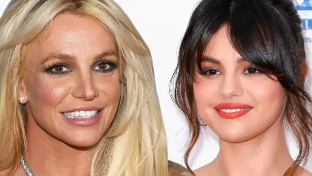 Britney Spears and Selena Gomez