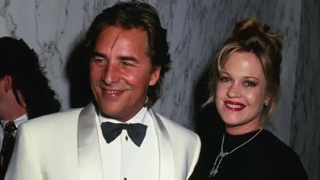 Don Johnson and Melanie Griffith