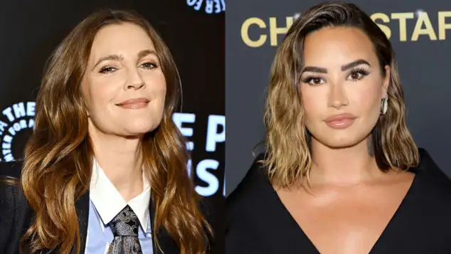 Drew Barrymore and Demi Lovato