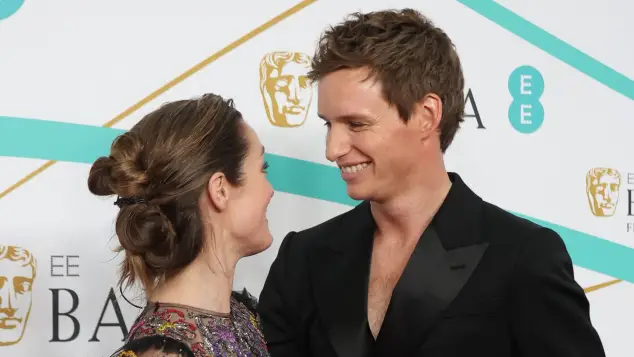 Eddie Redmayne and his wife Hannah