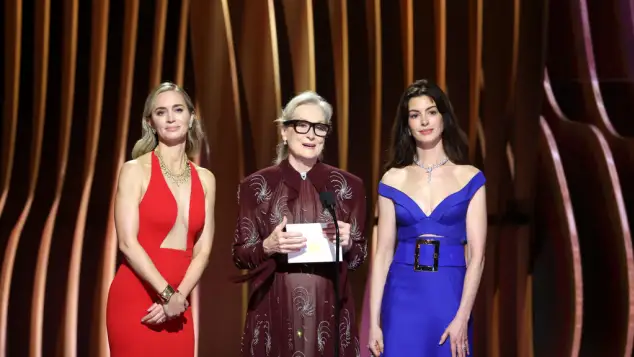 Emily Blunt, Meryl Streep and Anne Hathaway