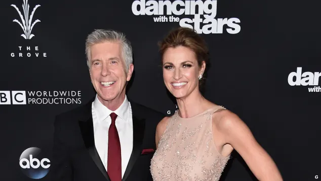 Tom Bergeron and Erin Andrews