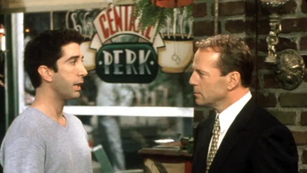 David Schwimmer and Bruce Willis