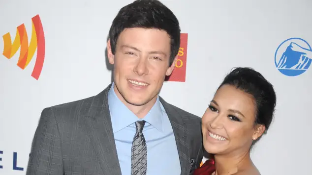 Cory Monteith and Naya Rivera