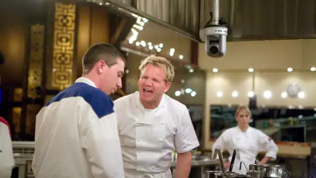 Gordon Ramsay in 'Hell's Kitchen'