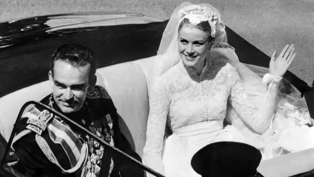 Grace Kelly and Prince Rainier