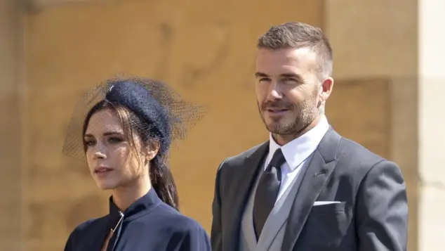 David Beckham y Vicoria Beckham