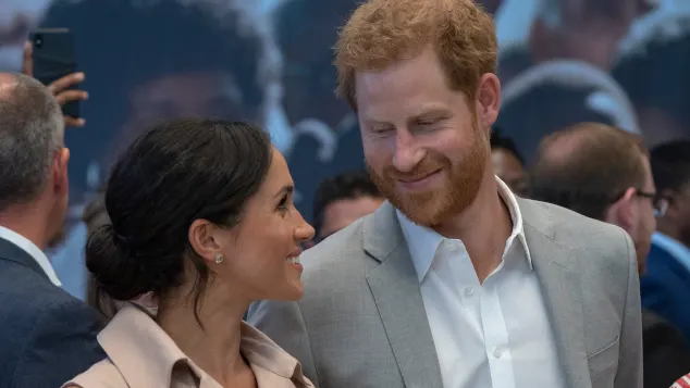 Meghan Markle y el príncipe Harry