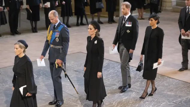 Prince William, Duchess Kate, Prince Harry and Duchess Meghan