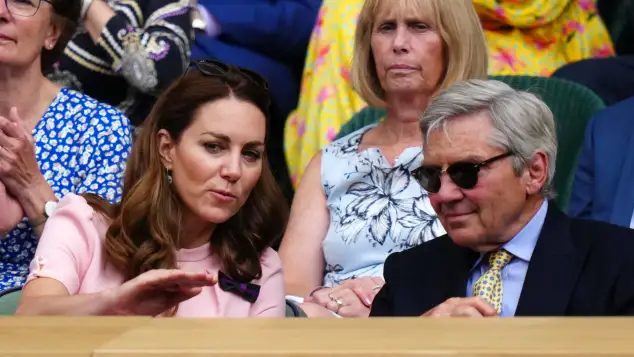 Michael Middleton and Princess Kate