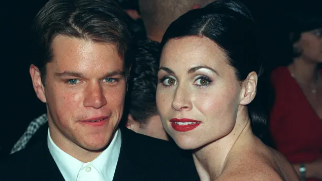 Minnie Driver & Matt Damon