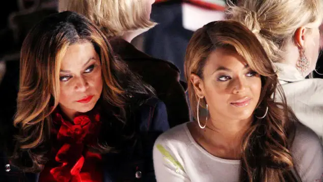 Beyonce and Tina Knowles