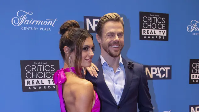 Derek Hough and Hayley Erbert