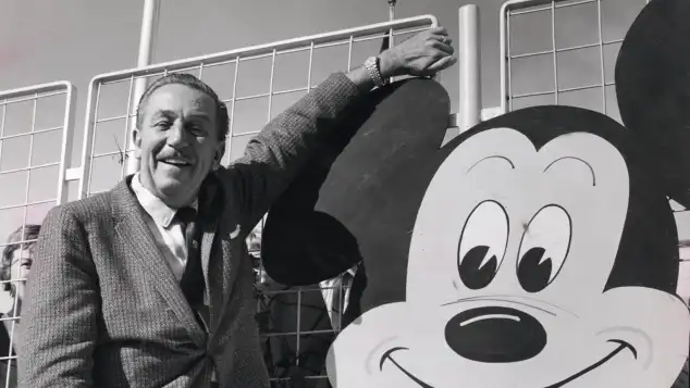Omkring 1960. Musse Piggs skapare Walt Disney. x190x *** Around 1960 Mickey Mouse creator Walt Disney x190x PUBLICATIONx