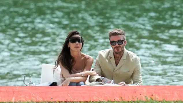 David Beckham and Victoria Beckham