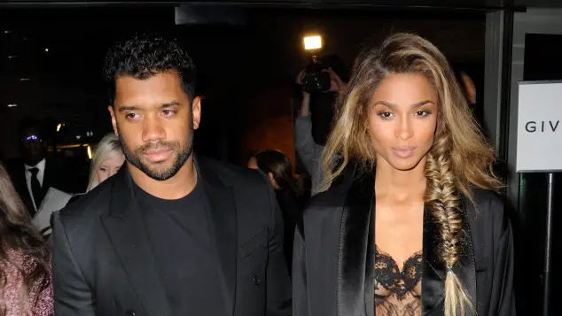 Ciara and Russell Wilson