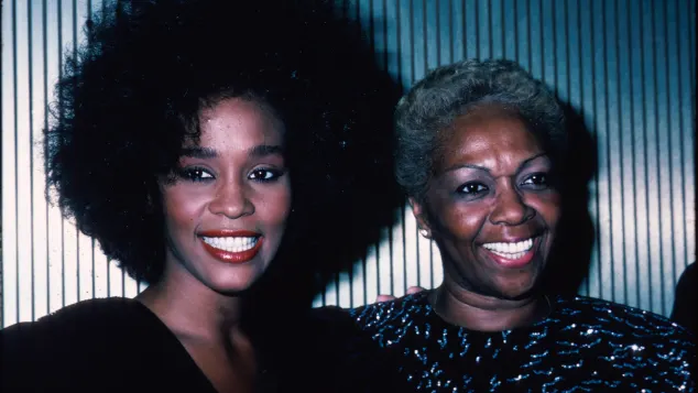 Cissy Houston and Whitney Houston