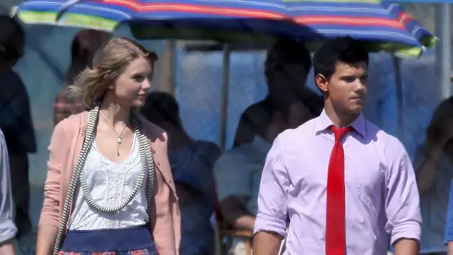 Taylor Swift and Taylor Lautner