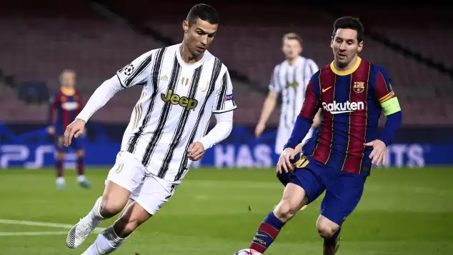 Cristiano Ronaldo and Lionel Messi