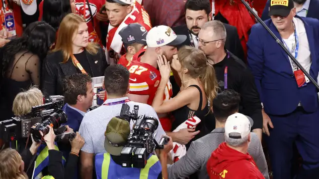 Taylor Swift and Travis Kelce