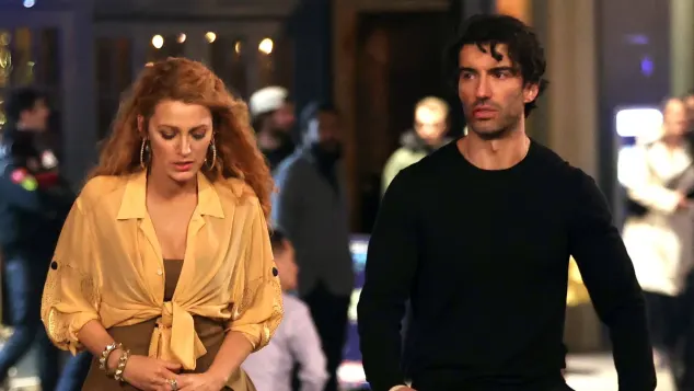 Justin Baldoni and Blake Lively in 'It Ends with Us'