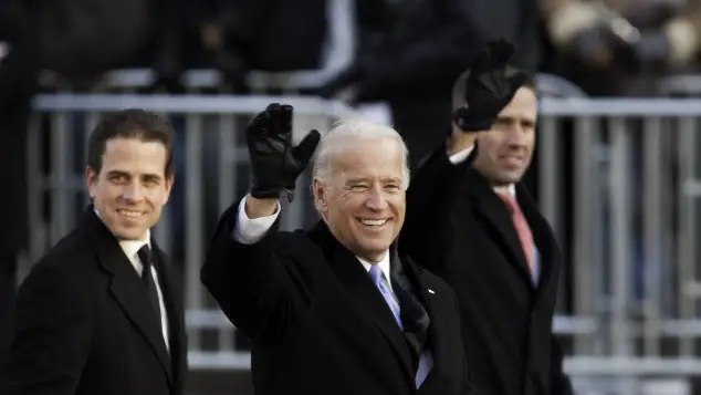Hunter Biden, Joe Biden y Beau Biden