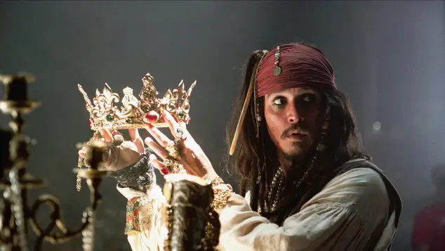 Johnny Depp in Pirates of the Caribbean