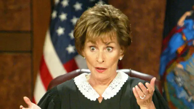 Judge Judy Sheindlin on 'Judge Judy'