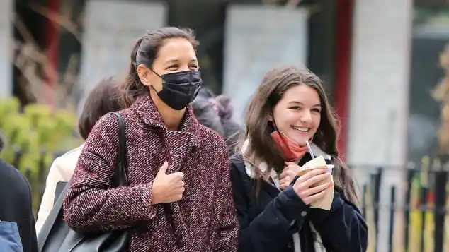 Katie Holmes and Suri Cruise