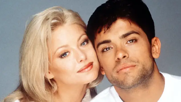 Kelly Ripa and Mark Consuelos in 'All My Children'