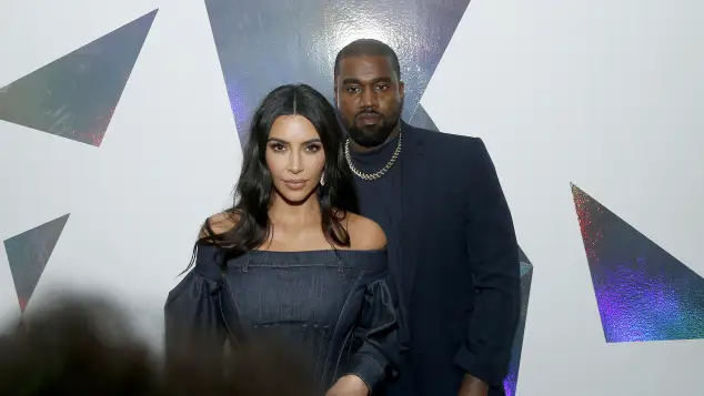 Kim Kardashian and Kanye West