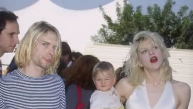 Kurt Cobain, Courtney Love y Frances Bean Cobain