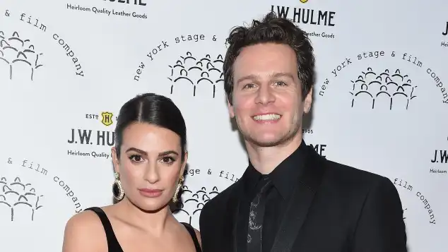 Lea Michele and Zandy Reich