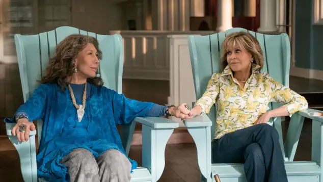 Lily Tomlin and Jane Fonda in 'Grace and Frankie'