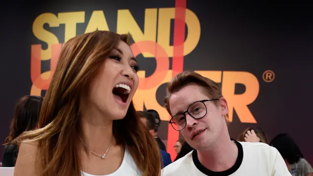 Macaulay Culkin and Brenda Song