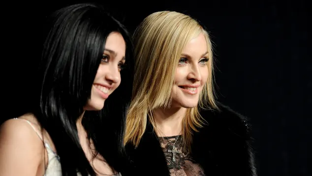Madonna and Lourdes Leon