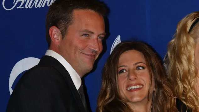 Matthew Perry and Jennifer Aniston