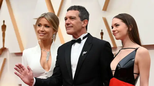 Antonio Banderas and Stella del Carmen