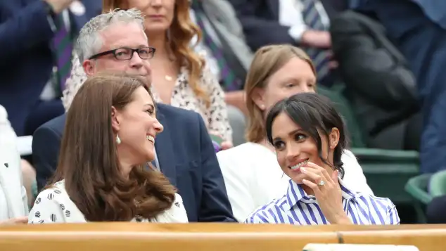 Kate Middleton and Meghan Markle