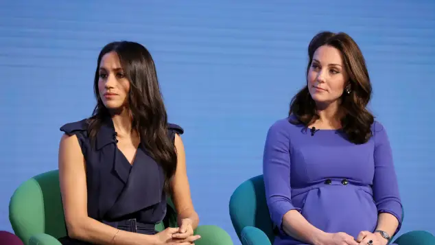 Meghan Markle and Princess Kate