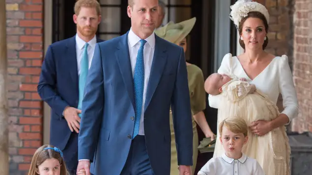 Príncipe William, el príncipe Harry y sus familias