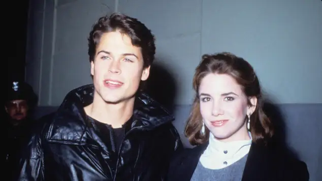 Melissa Gilbert and Rob Lowe