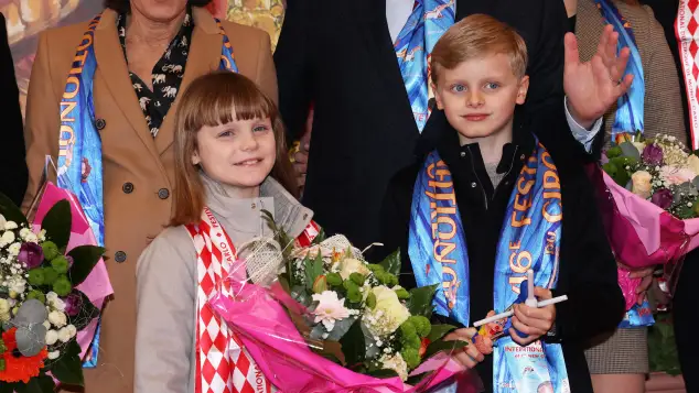 Prince Jacques and Princess Gabriella