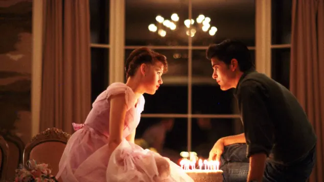 Molly Ringwald and Michael Schoeffling in 'Sixteen Candles'