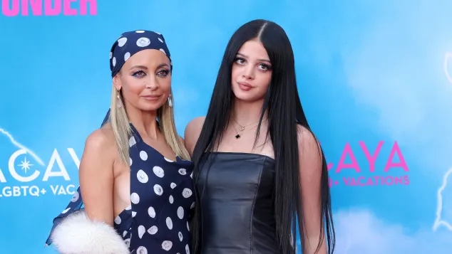 Nicole Richie and daughter Kate