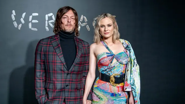Norman Reedus and Diane Kruger